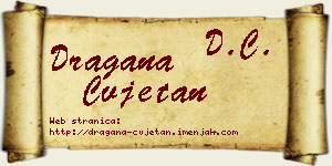 Dragana Cvjetan vizit kartica